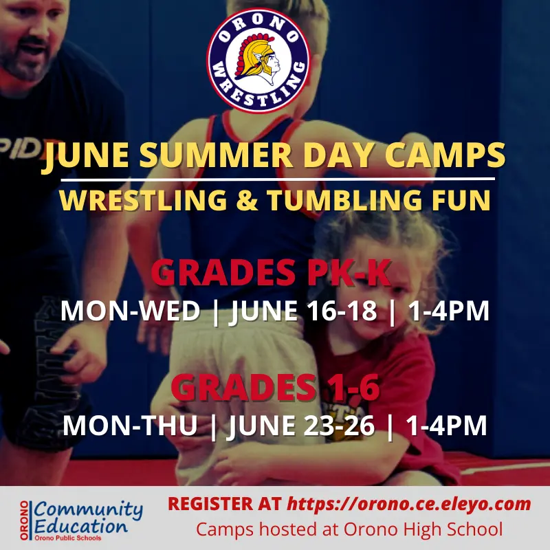 Orono Wrestling Summer Day Camps